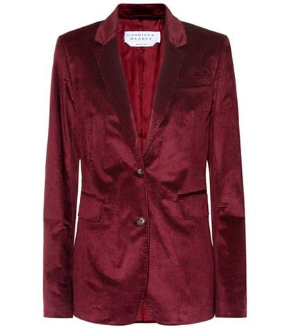 Gabriela Hearst Single Corduroy Blazer