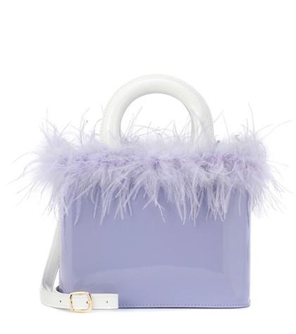 Marco De Vincenzo Nic Patent Leather Tote