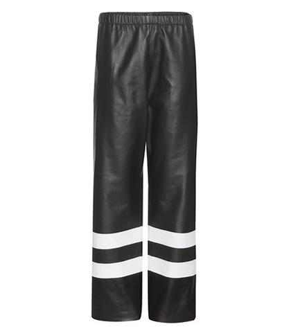 Etro Leather Trousers