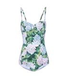 Dolce & Gabbana Floral-printed Swimsuit