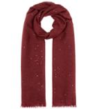 Acne Studios Cashmere And Silk Scarf