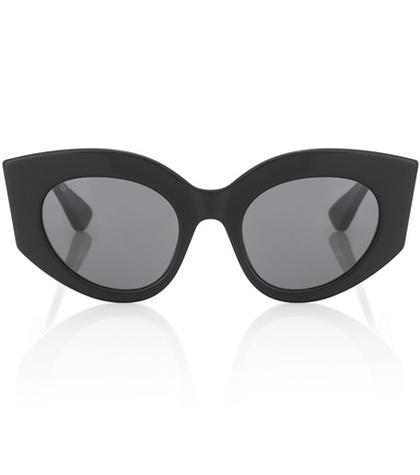 Gucci Oversized Cat-eye Sunglasses