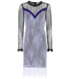 Diane Von Furstenberg Embellished Lace Dress