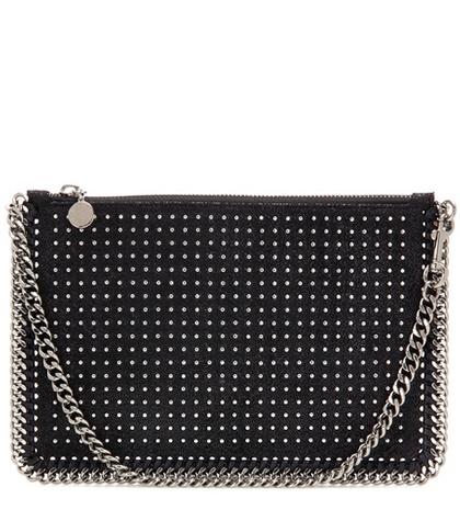 Stouls Falabella Studded Clutch