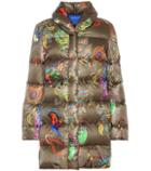 Roger Vivier Printed Puffer Jacket