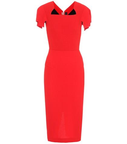 Gucci Royston Wool-crêpe Dress