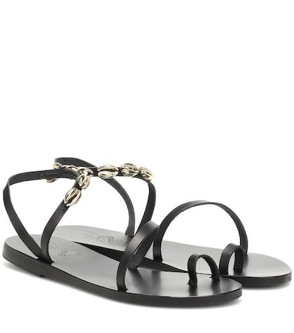 Ancient Greek Sandals Alpi Eleftheria Shells Sandals