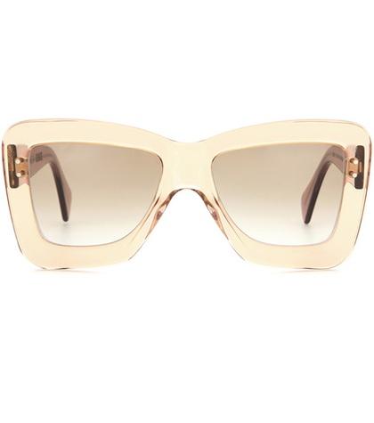Roger Vivier X Cutler And Gross Square Sunglasses