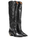 Isabel Marant Dinzy Embossed Leather Boots