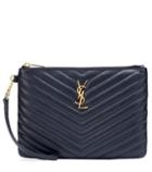 Chlo Monogram Leather Pouch