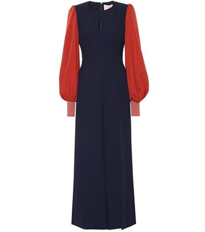 Roksanda Colorblocked Cady Jumpsuit