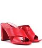 Roger Vivier Loulou 95 Leather Mules