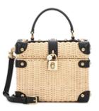 Dolce & Gabbana Wicker Shoulder Bag