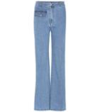 See By Chlo Flared Stretch-cotton Jeans