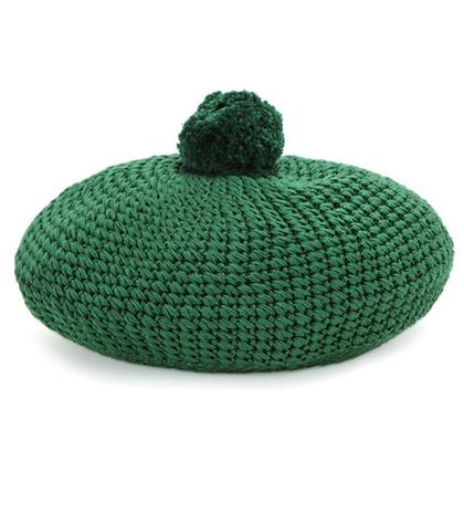 Gucci Knitted Cotton Beret