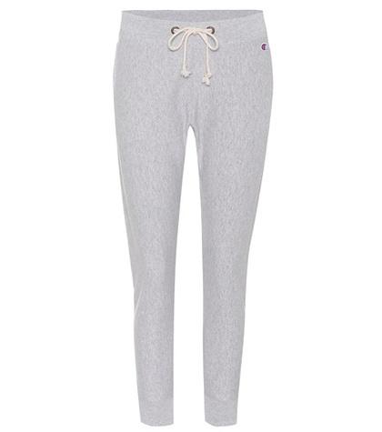 Champion Cropped Cotton-blend Trackpants