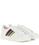 Gianvito Rossi Empire Low Embellished Leather Sneakers