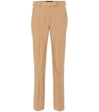 Etro Stretch-wool Straight-leg Pants