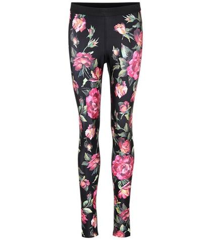 Dolce & Gabbana Floral-printed Leggings