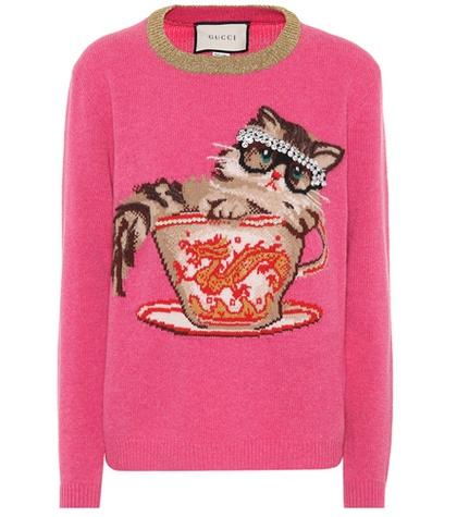 Gucci Intarsia Wool Sweater