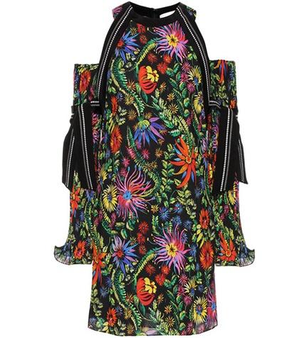 3.1 Phillip Lim Printed Off-the-shoulder Dress