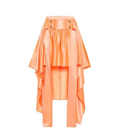 Stuart Weitzman Megan Silk Skirt