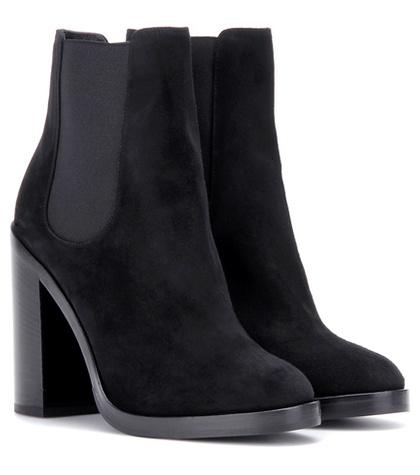 Dolce & Gabbana Suede Ankle Boots