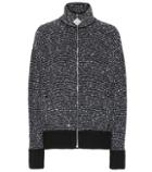 Alessandra Rich Sequined Cashmere-blend Jacket