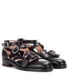 Gucci Queercore Brogue Monk Shoes