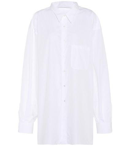 Miu Miu X Brioni Classic Shirt In Cotton