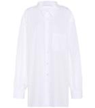 Miu Miu X Brioni Classic Shirt In Cotton