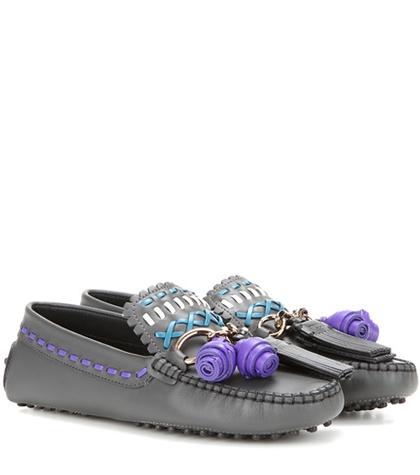 Tod's Gipsy Leather Loafers