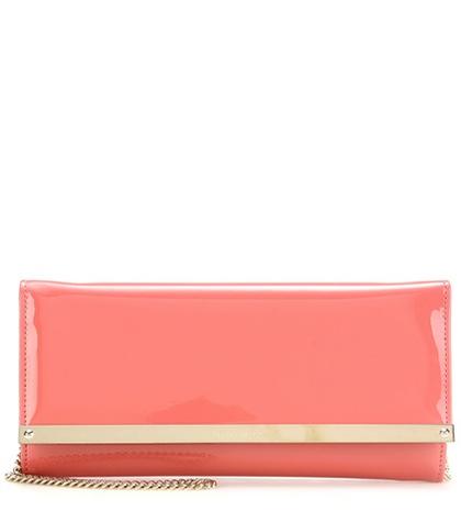 Jimmy Choo Milla Patent Leather Clutch