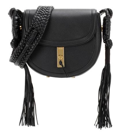 Etro Ghianda Bullrope Saddle Leather Shoulder Bag
