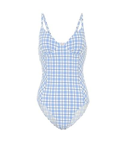 Tory Burch Checked One-piece Swimsuit