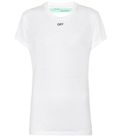 Off-white Cotton-blend T-shirt