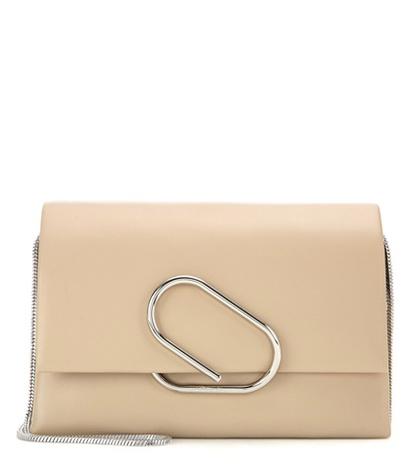 3.1 Phillip Lim Alix Soft Flap Leather Shoulder Bag