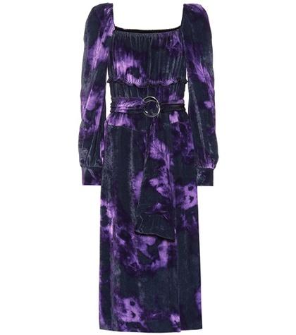 Altuzarra Adrienne Silk-blend Velvet Dress