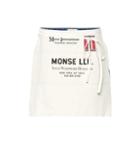Monse Printed Denim Miniskirt
