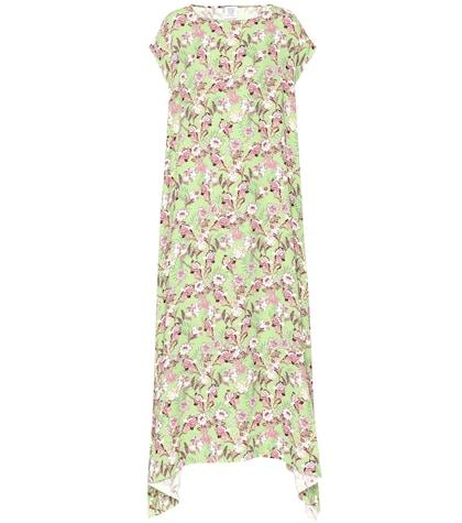 Vetements Floral-printed Crêpe Maxi Dress
