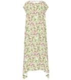 Vetements Floral-printed Crêpe Maxi Dress