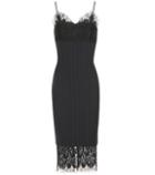 Victoria Beckham Pinstriped Wool Dress