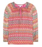 Linda Farrow Parry Printed Silk Blouse