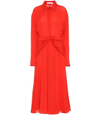 Victoria Beckham Silk Shirt Dress