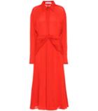 Victoria Beckham Silk Shirt Dress
