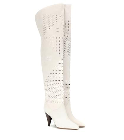 Roksanda Lyde Suede Over-the-knee Boots
