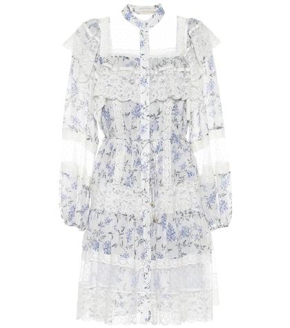 Zimmermann Moncur Floral And Lace Dress