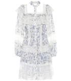 Zimmermann Moncur Floral And Lace Dress