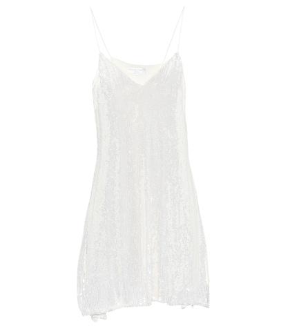 Caroline Constas Elena Sequined Slip Dress