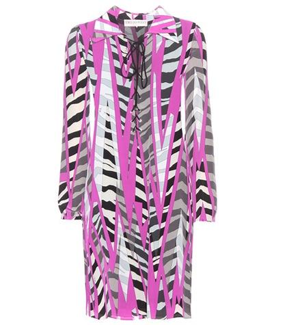 Emilio Pucci Printed Silk Dress